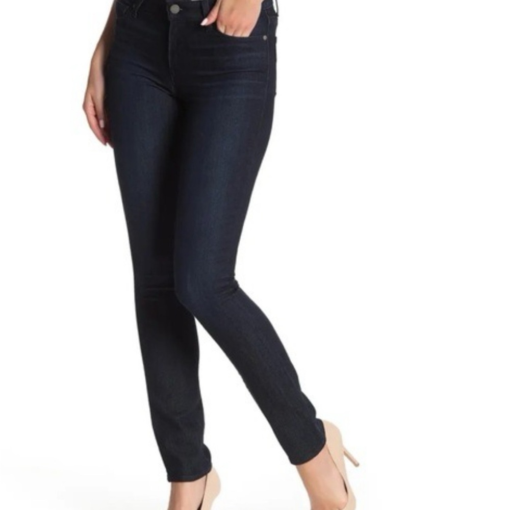 PAIGE Dark Blue Women's Skinny Jeans